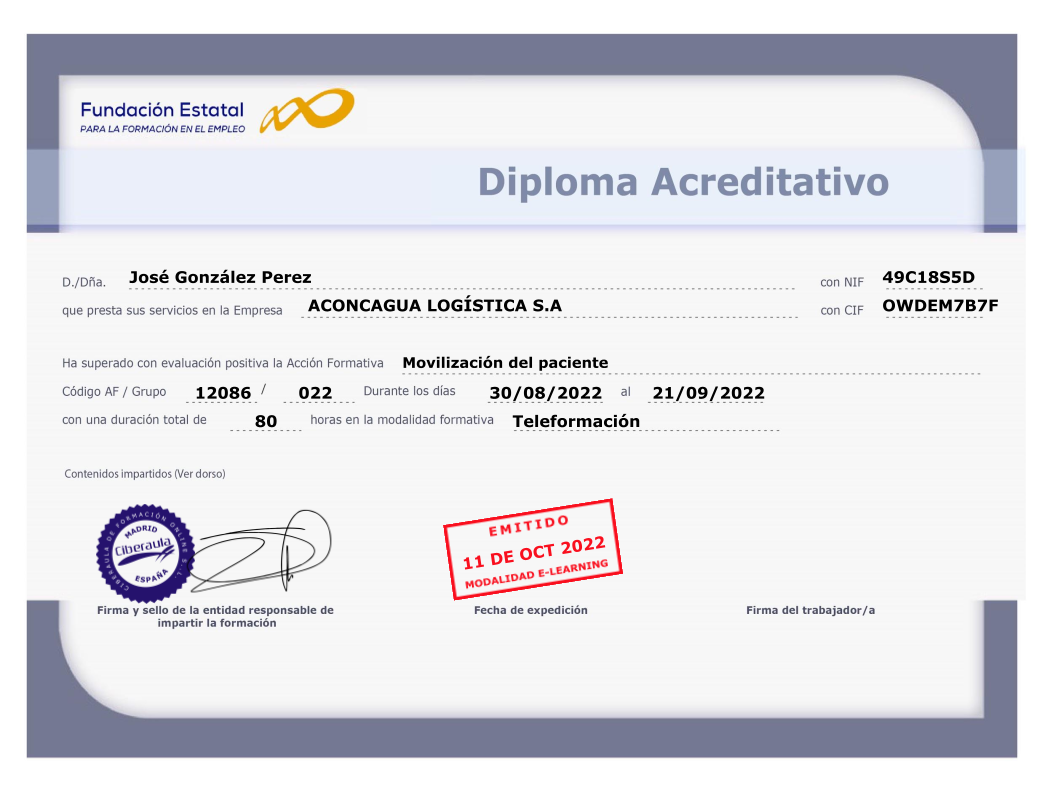 Diploma FUNDAE