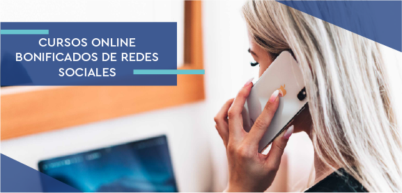 Cursos online bonificados de redes sociales