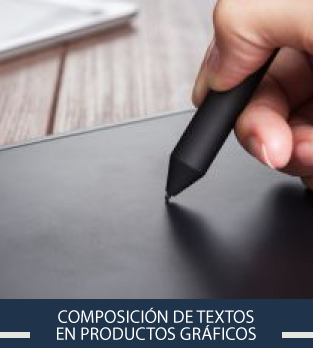 Curso online bonificado de Composición de Textos en Productos Gráficos