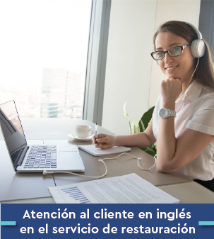Cursos online Bonificados de inglés en el servicio de restauración