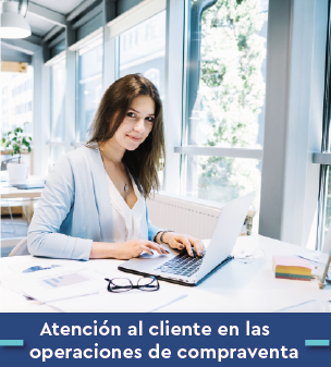 Cursos online Bonificados de Atención al cliente en las operaciones de compraventa