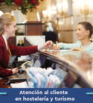 Cursos online Bonificados de Atención al cliente en hostelería y turismo
