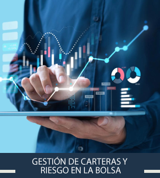 Curso online bonificado de Gestión de Carteras y Riesgo en la Bolsa
