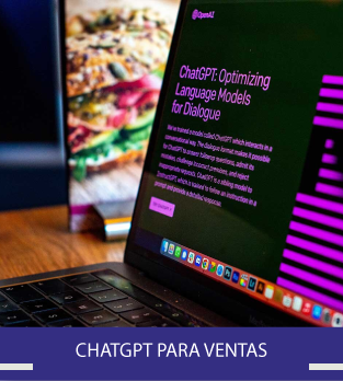Curso online bonificado de Chat GPT para ventas