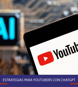 Curso online bonificado de Estrategias para YouTubers con ChatGPT