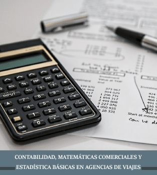 Curso online de Contabilidad, matemáticas comerciales y estadística básicas en agencias de viajes