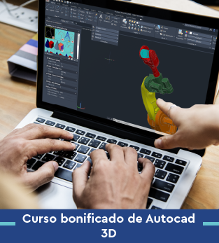 Curso online bonificado Autocad 3d