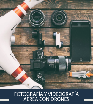 Curso online bonificado de Fotografía y Videografía Aérea con Drones