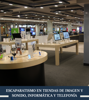 Curso bonificado de Escaparatismo en tiendas de imagen y sonido, informática y telefonía