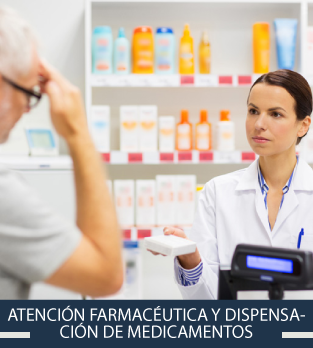 Curso online bonificado de Atención Farmacéutica y Dispensación de Medicamentos