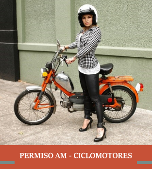Curso online de Permiso AM - Ciclomotores