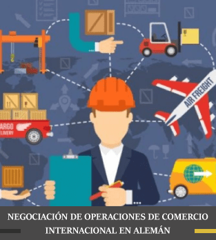 Curso online bonificado de negociación de operaciones de comercio internacional en alemán