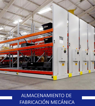 Curso bonificado de Almacenamiento en fabricación mecánica