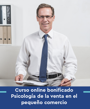 Curso online bonificado Psicología de la venta en el pequeño comercio
