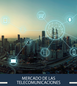 Curso online bonificado de Mercado de las telecomunicaciones