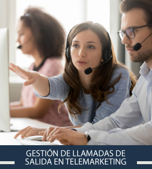 Curso online bonificado de Gestión de Llamadas de Salida en Telemarketing