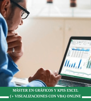 Cursos de Máster en Gráficos y KPIs Excel (+ Visualizaciones con VBA) 2019 online