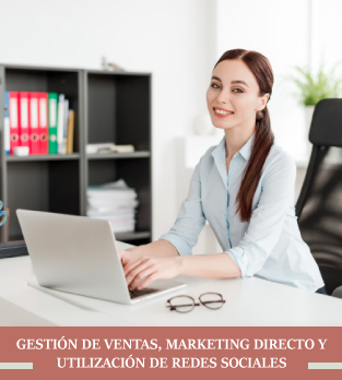 Cursos online Bonificados de Gestión de ventas, marketing directo y utilización de redes sociales en la gestión comercial