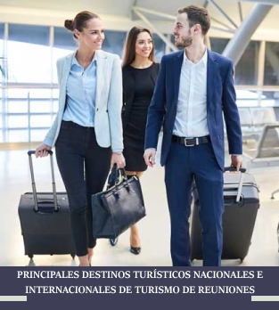 Curso online bonificado Principales destinos turísticos nacionales e internacionales de turismo de reuniones