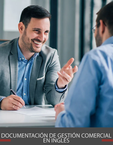 Curso online bonificado Documentación de gestión comercial en inglés
